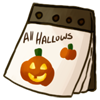 Spooky Calendar Memento