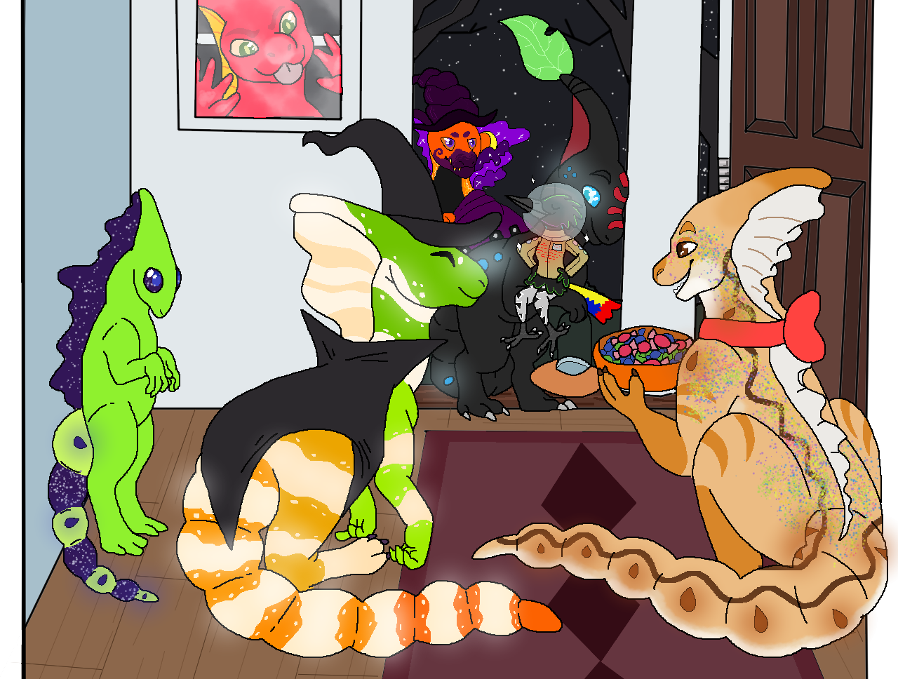 [Gift] Trick or Treat House