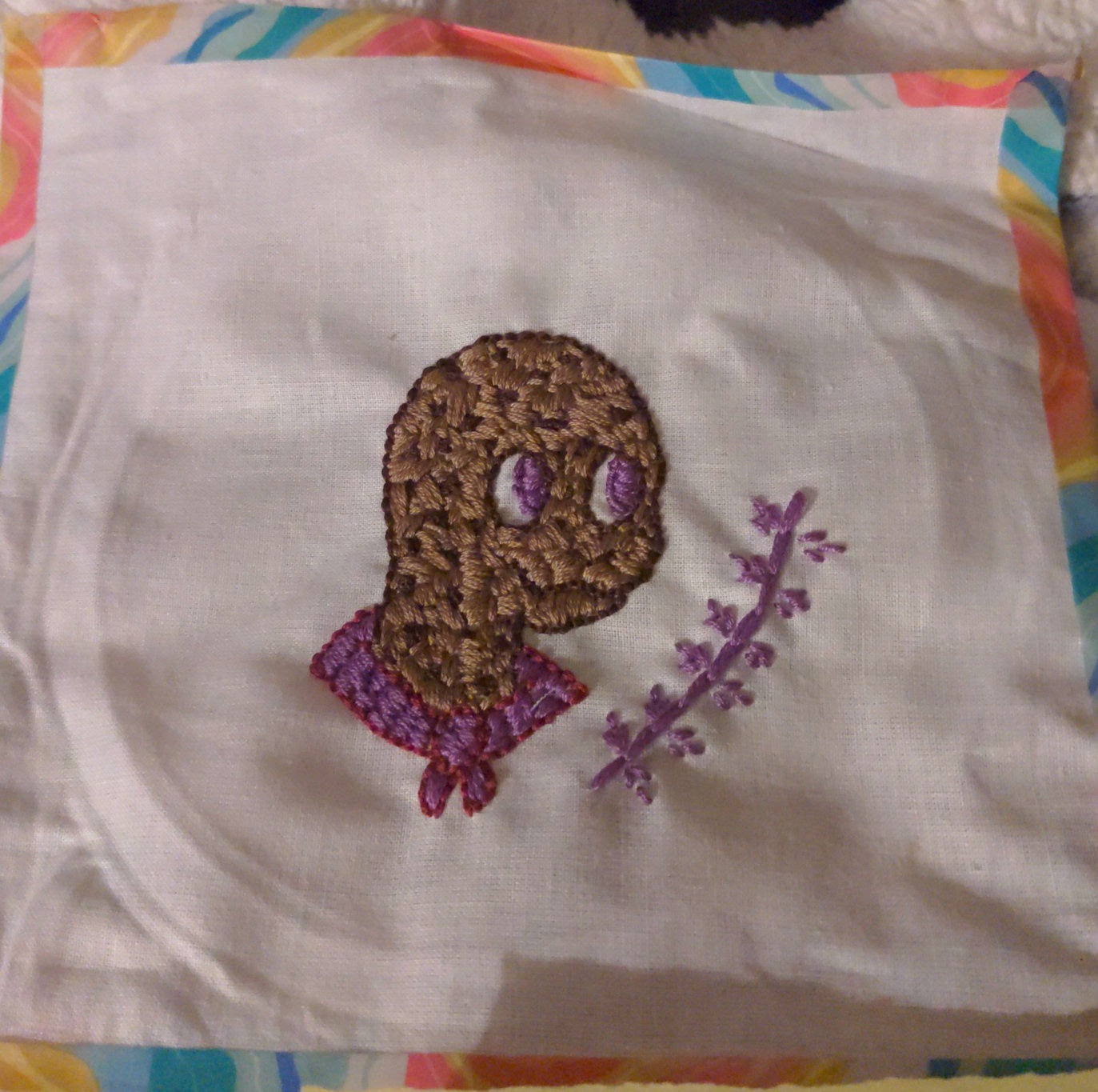 [Gift] Embroidered Speckles!!